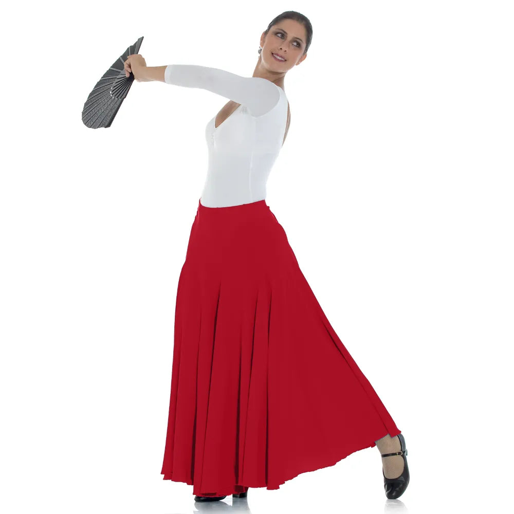 Gonna flamenco a doppia ruota FL2027