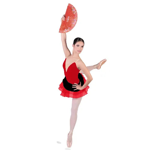 Costume danza REDROSE C2521