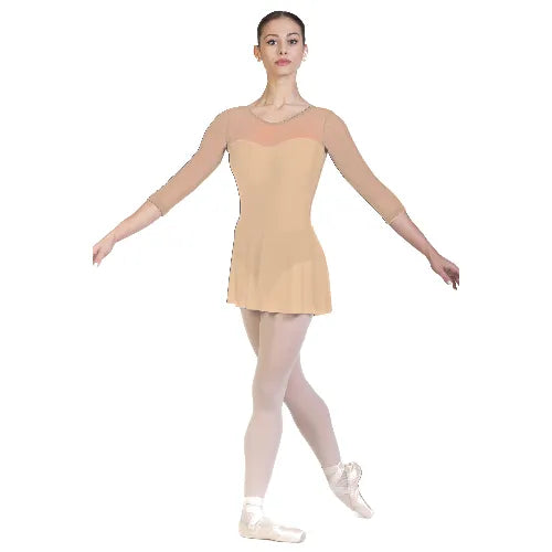 Body danza con gonna ROSSET B7016